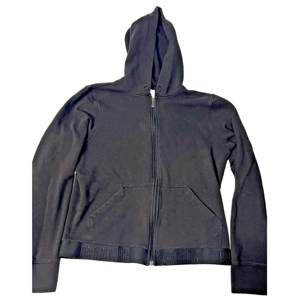 Calvin Klein Zip Hoodie Women’s Small Black